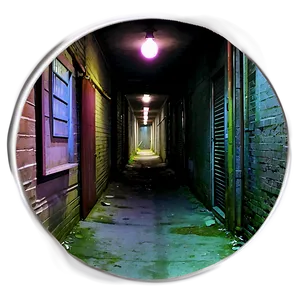 Menacing Dark Alley PNG Fml