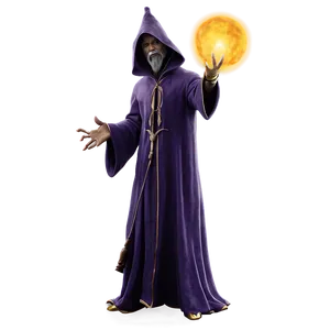Menacing Dark Wizard PNG 53