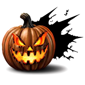 Menacing Halloween Pumpkin PNG 21 PNG