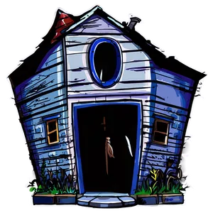 Menacing Haunted House Png Ehy93 PNG image