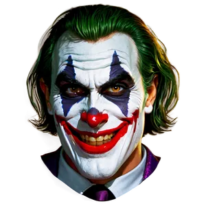 Menacing Joker Smile Png 06122024 PNG image