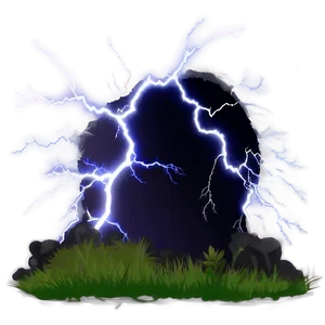 Menacing Lightning Strike Png 87 PNG image