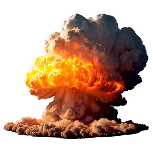 Menacing Nuclear Explosion PNG Adi