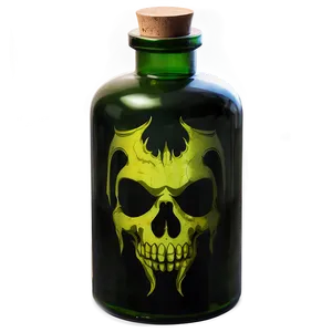 Menacing Poison Bottle PNG 06252024 PNG