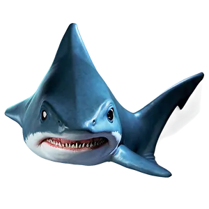 Menacing Shark Fin PNG 06252024