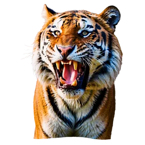 Menacing Tiger Roar Png 62 PNG image