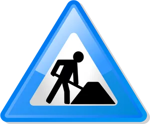 Menat Work Traffic Sign PNG image