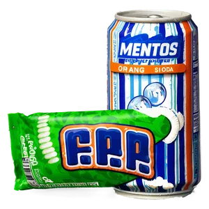 Mentos Orange Soda Chew Png 06252024 PNG image