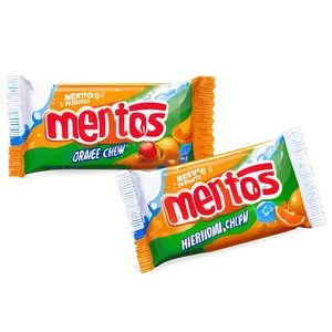 Mentos Orange Soda Chew Png 92 PNG image