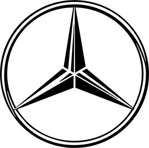 Mercedes Benz Logo Outline PNG