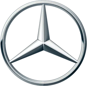 Mercedes Benz Logo Silver PNG image