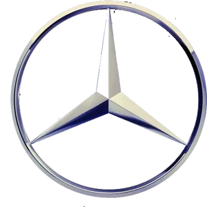 Mercedes Benz Logo Silver PNG