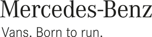 Mercedes Benz Vans Bornto Run Logo PNG