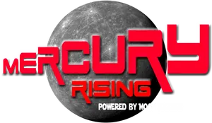 Mercury Rising Event Logo PNG image