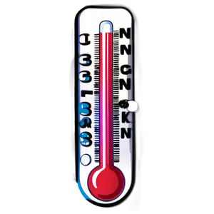Mercury Thermometer PNG 05242024