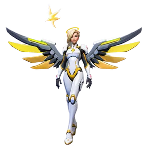 Mercy In Overwatch 2 Look Png 06122024 PNG image