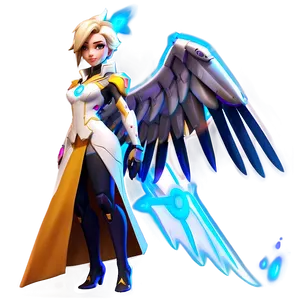 Mercy In Overwatch 2 Look Png Vdb89 PNG image