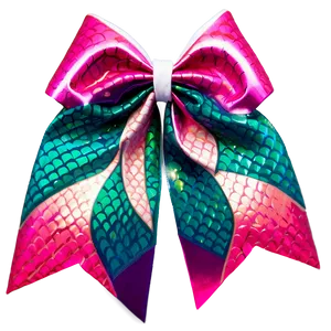 Mermaid Cheer Bow PNG 79