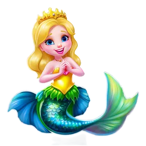 Mermaid Princess Png Gkj PNG image