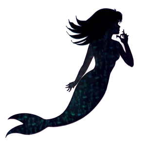 Mermaid Silhouette Png Rsm40 PNG image