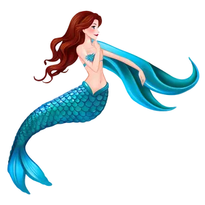 Mermaid Siren Design Png Fei30 PNG image