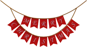 Merry Christmas Banner Decoration