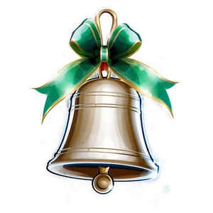 Merry Christmas Bell PNG 05032024 PNG