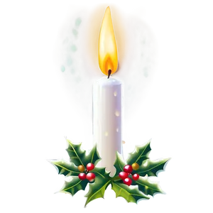 Merry Christmas Candle PNG Rwp44 PNG