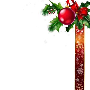 Merry Christmas Festive Background PNG 05032024
