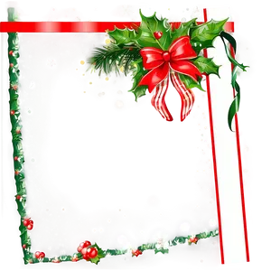 Merry Christmas Frame Png 40 PNG image
