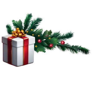 Merry Christmas Gift Box PNG 05032024 PNG