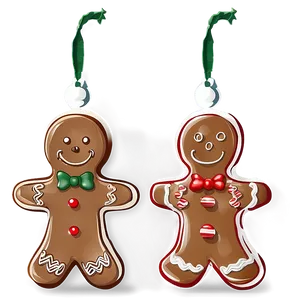 Merry Christmas Gingerbread Png Sfk91 PNG image