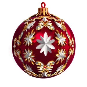 Merry Christmas Ornament PNG 91