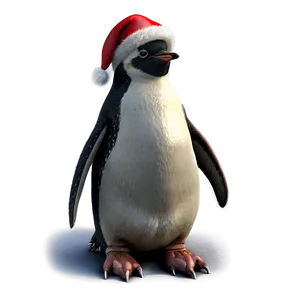 Merry Christmas Penguin PNG Nrt PNG
