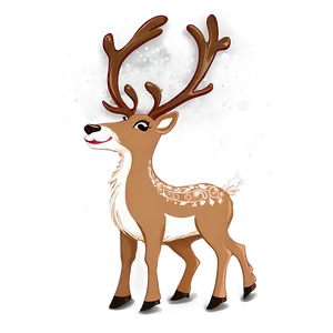 Merry Christmas Reindeer PNG 27