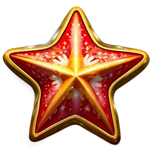 Merry Christmas Star PNG 05032024 PNG