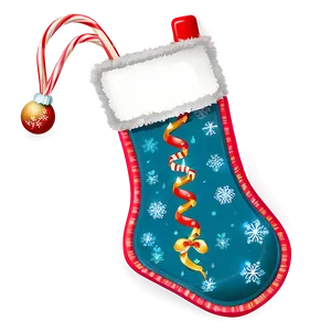 Merry Christmas Stocking PNG 05032024 PNG