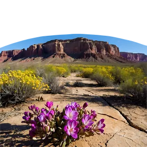 Mesa In Spring Bloom PNG 06252024
