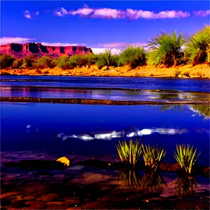 Mesa Reflection Water PNG Ewa PNG
