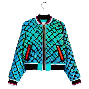 Mesh Bomber Jacket Sporty PNG 57