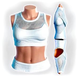 Mesh Crop Top PNG Gsg PNG