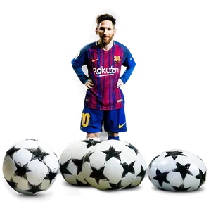 Messi And Messi Jr PNG 13