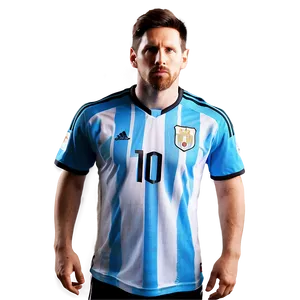 Messi Argentina Jersey Png Cav31 PNG image