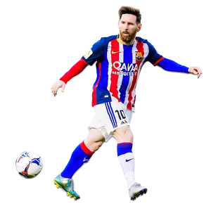 Messi Dynamic Play PNG 06242024 PNG
