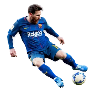 Messi Dynamic Play PNG 35 PNG