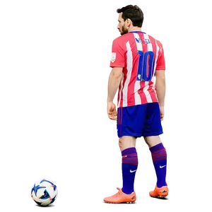 Messi Free Kick Pose Png 73 PNG image