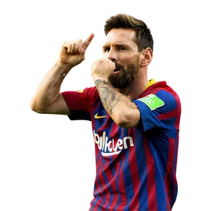 Messi Home Celebration PNG 06242024 PNG
