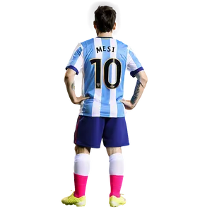 Messi Iconic Number 10 Png Apu33 PNG image