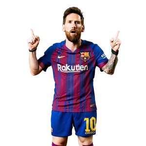 Messi La Liga Moment PNG Oni76 PNG