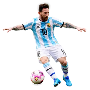 Messi Signature Move Png 06242024 PNG image